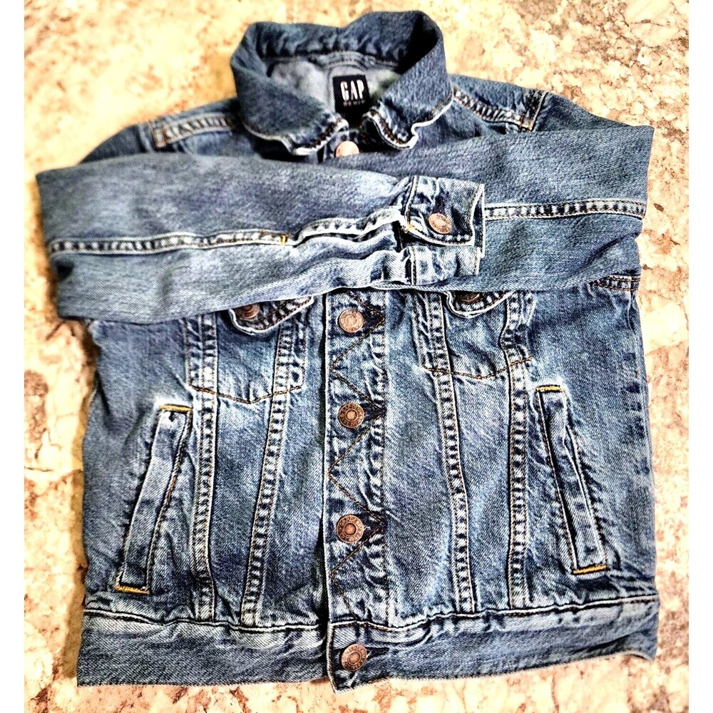 Gap Denim Medium Wash Girl’s Jacket Size Small (6/7)